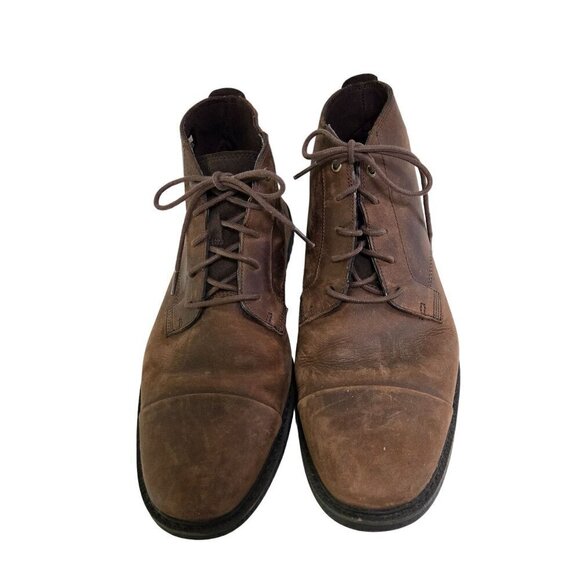 Timberland Defender Repellent Ankle Boots Brown Leather Lace Up Size 10 main image 7